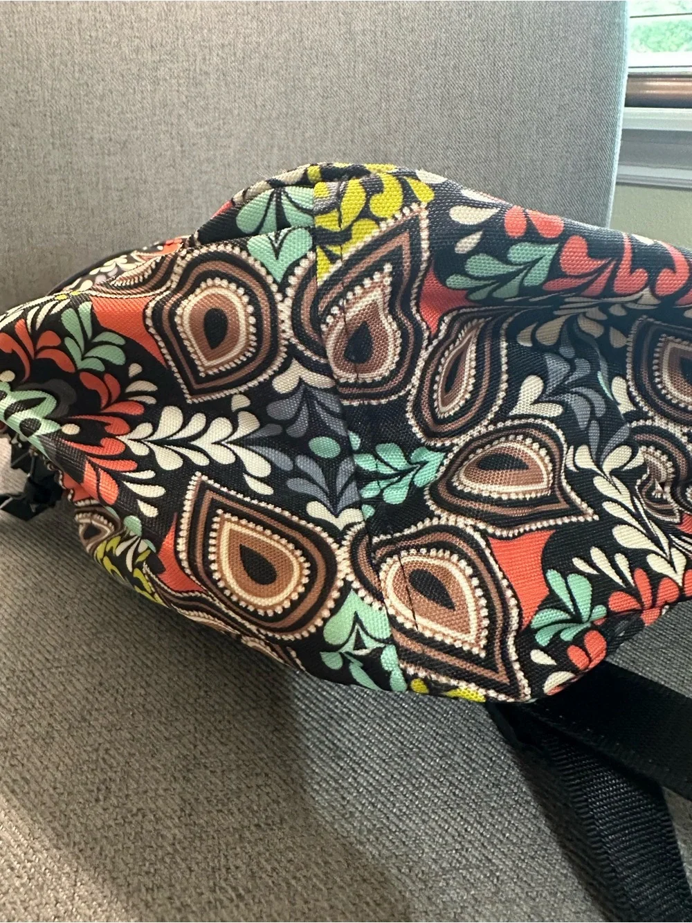 Like New Vera Bradley Sierra Floral Paisley Backpack